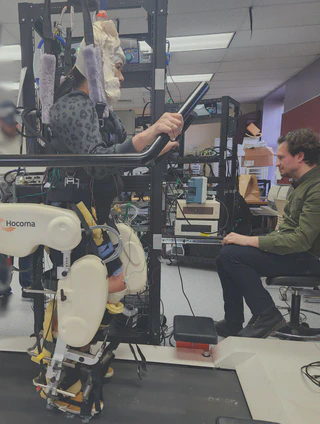 Priming locomotor training with transspinal stimulation in people with spinal
cord injury